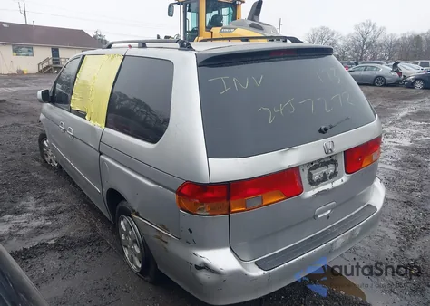 2002 Honda Odyssey Ex-L z USA, uszkodzony, nr VIN 2HKRL18032H575773